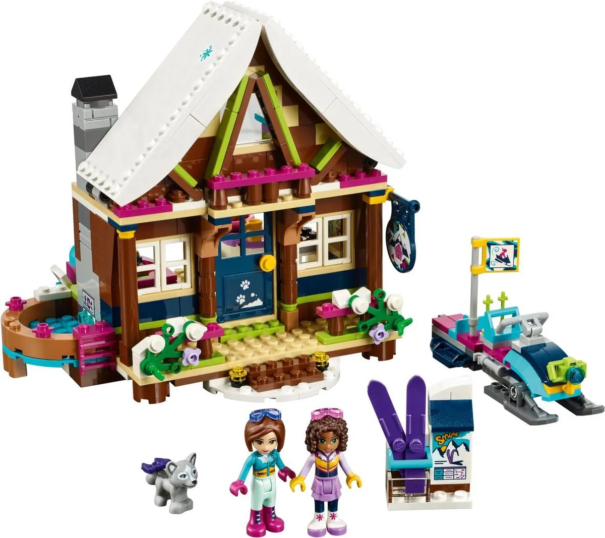 LEGO Friends Wintersport Chalet 41323 - 402 Stukken