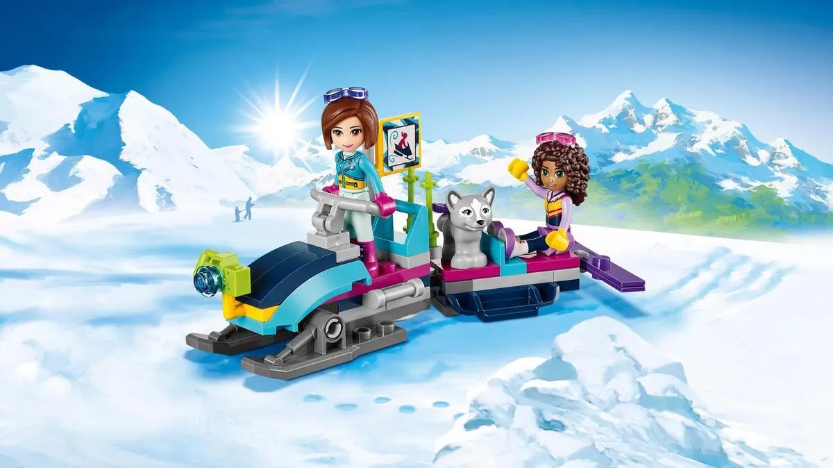 LEGO Friends Wintersport Chalet 41323 - 402 Stukken