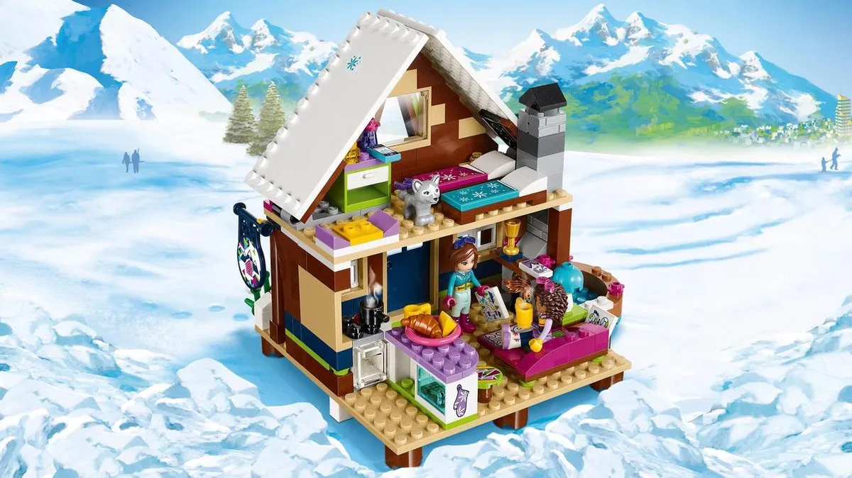 LEGO Friends Wintersport Chalet 41323 - 402 Stukken