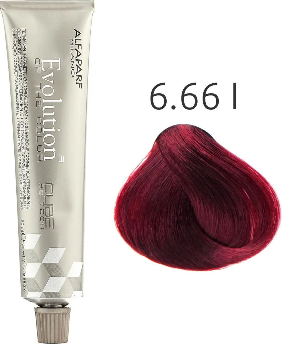 Alfaparf Milano Evolution of the Color 6.66 I 60ml - Zwart