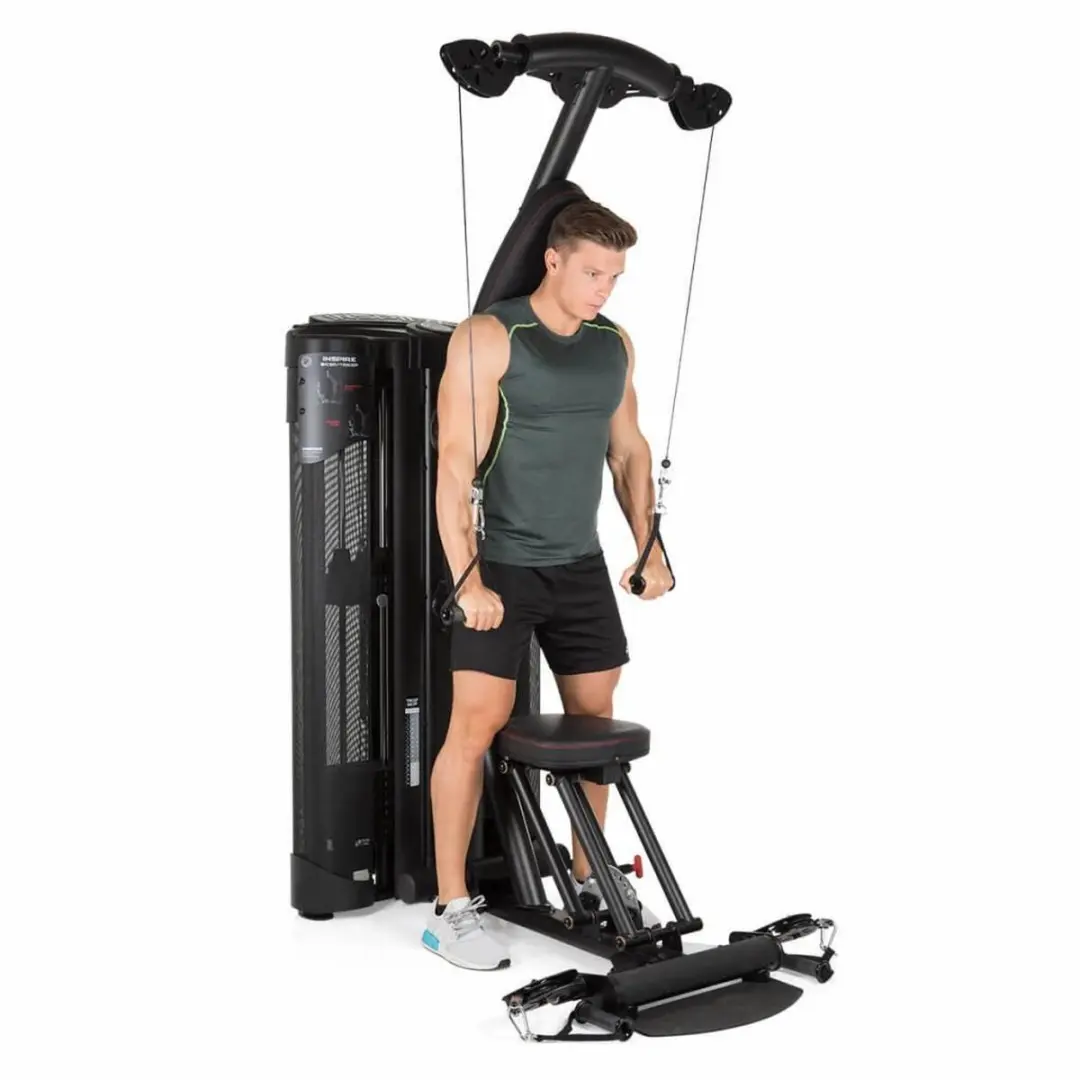 Inspire Dual Station Biceps + Triceps - Zwart