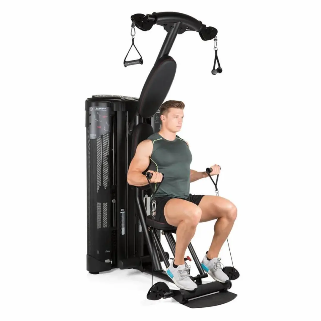 Inspire Dual Station Biceps + Triceps - Zwart