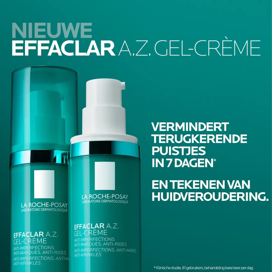 La Roche-Posay Effaclar A.Z. Gel-Crème 40ml - Anti-onzuiverheden & rimpels