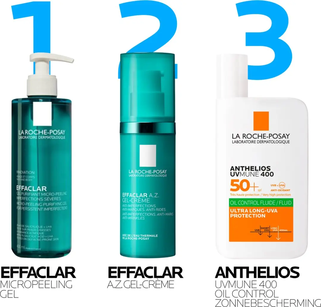 La Roche-Posay Effaclar A.Z. Gel-Crème 40ml - Anti-onzuiverheden & rimpels