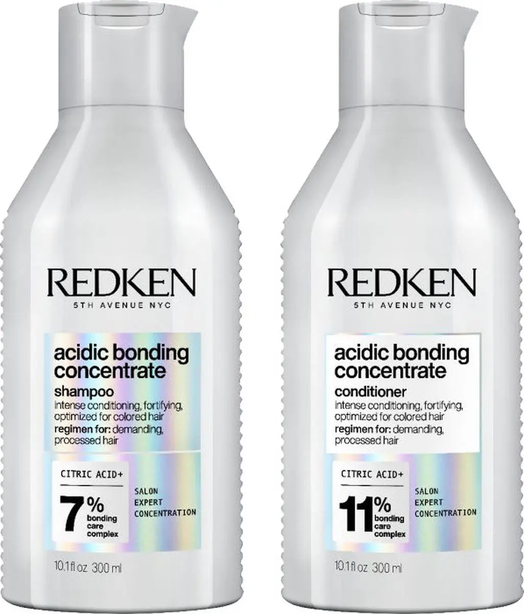 L'anza Redken Acidic Bonding Concentrate Shampoo & Conditioner 300ml