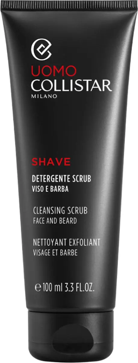 Collistar Uomo Face & Beard Cleansing Scrub 100ml