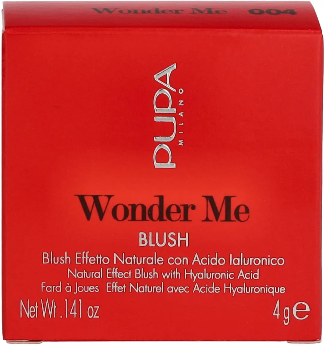 Pupa Milano Wonder Me Blush 004 True Love - Matt - 4g