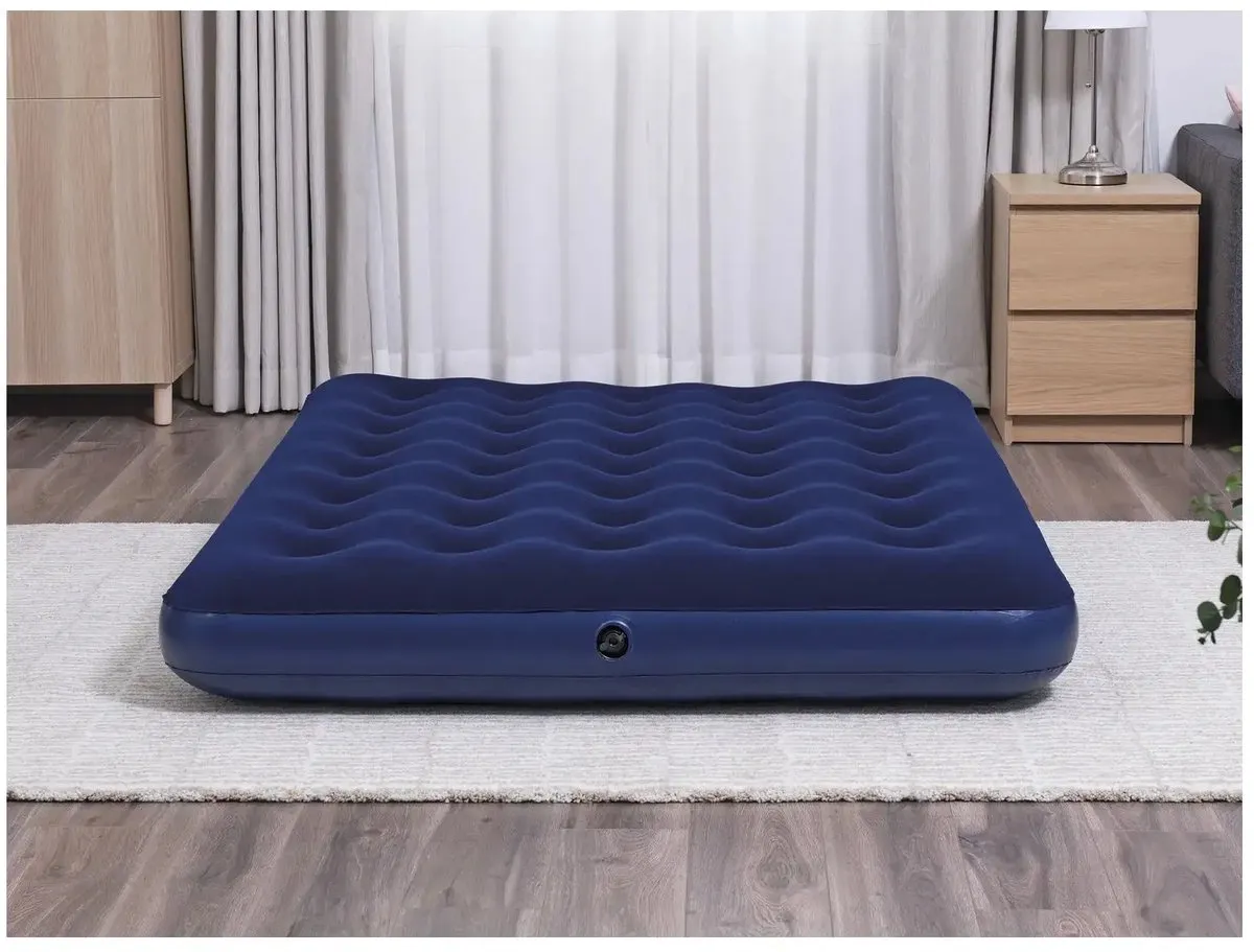 Bestway 2 Persoons Luchtbed 191x137x22cm - Blauw - 300 kg - afbeelding 2 van 5