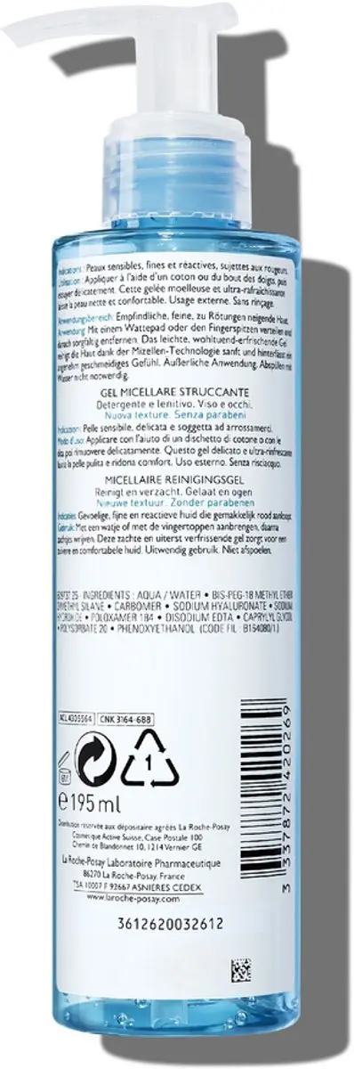 La Roche-Posay Rosaliac Micellaire Reinigingsgel 195ml