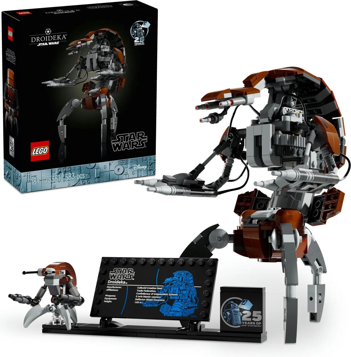 LEGO Star Wars Droideka 75381 - 583 Stukken