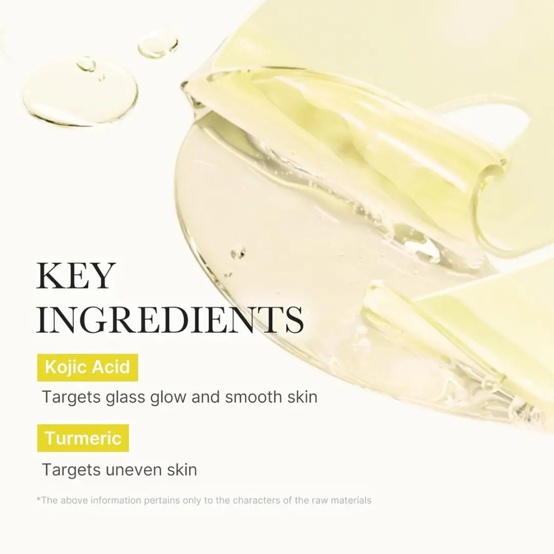 Medicube Kojic Acid & Turmeric Brightening Gel Mask - 4 Stuks