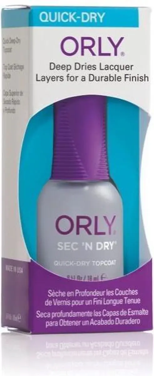 Orly Sec N' Dry Topcoat 18ml
