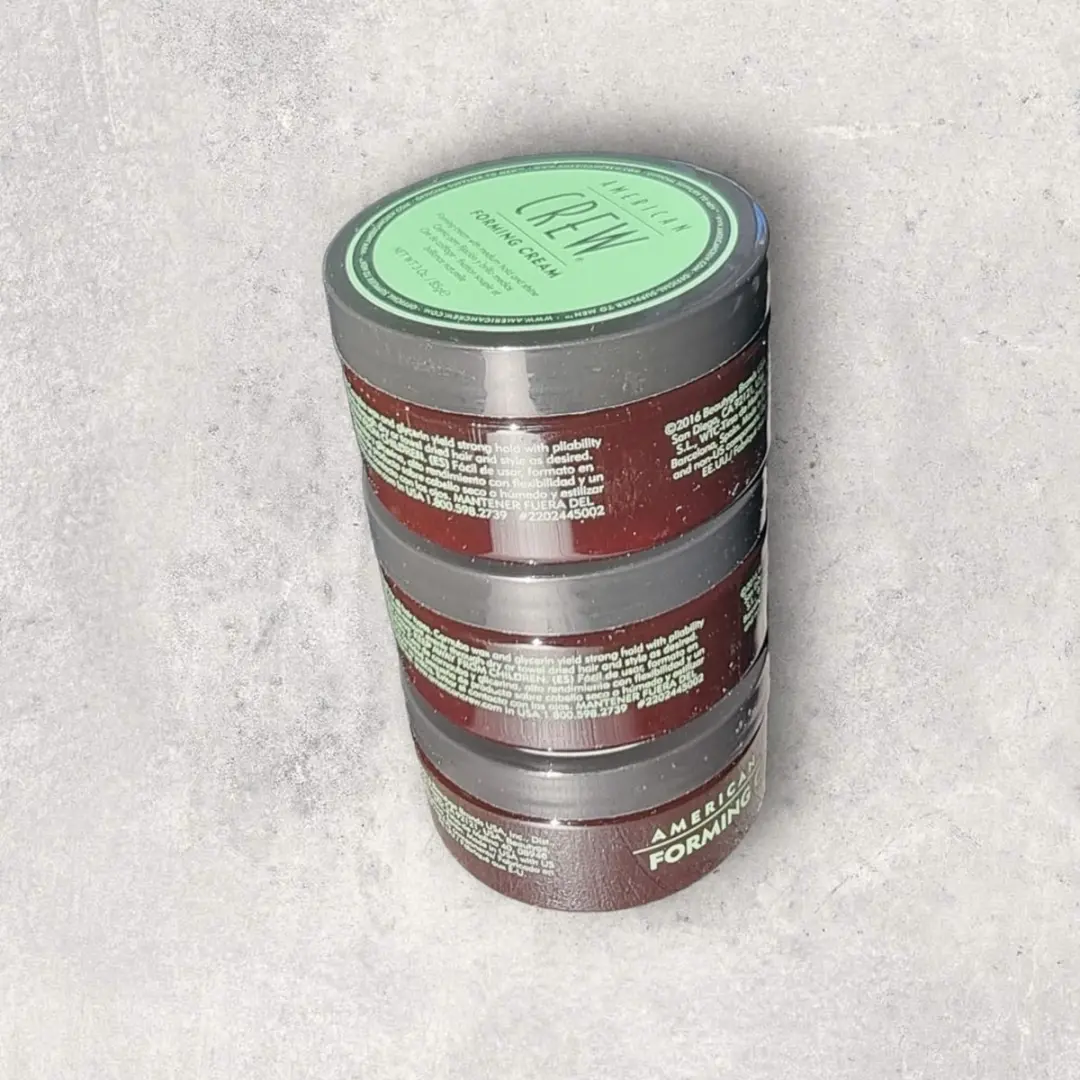 American Crew Forming Cream 255ml - 3 Stuks
