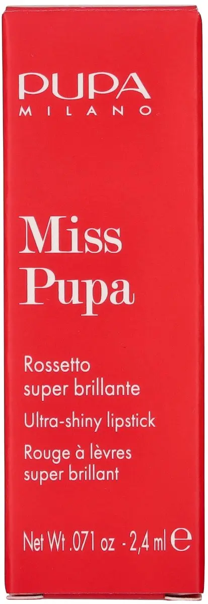 Pupa Miss Pupa Lipstick 602 Golden Obsession - Rood