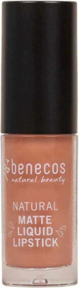 Benecos Lippenstift Liquid Mat Desert Rose 5ml