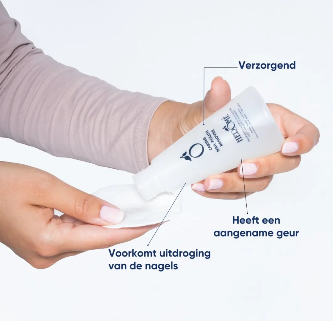 Herome Nagellakremover 120ml - Acetonvrij