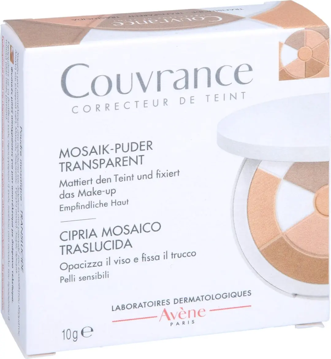 Avène Couvrance Mozaïekpoeder Transparant 10ml