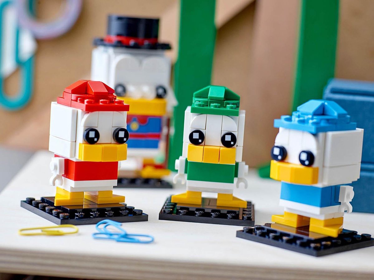 LEGO BrickHeadz™ Dagobert Duck, Kwik, Kwek en Kwak - 40477