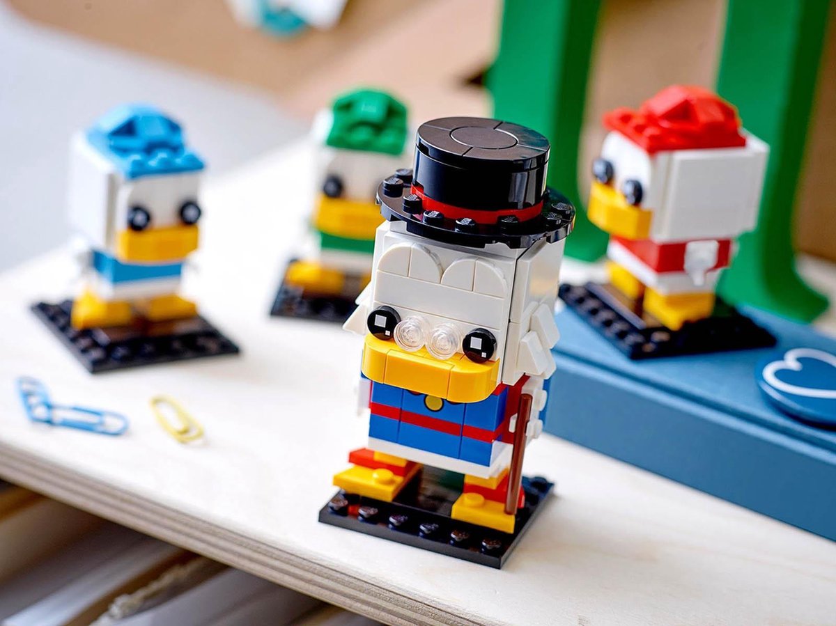 LEGO BrickHeadz™ Dagobert Duck, Kwik, Kwek en Kwak - 40477