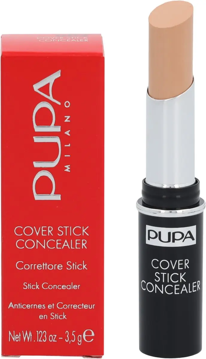 Pupa Milano Cover Stick Concealer 002 Beige - 3.5g