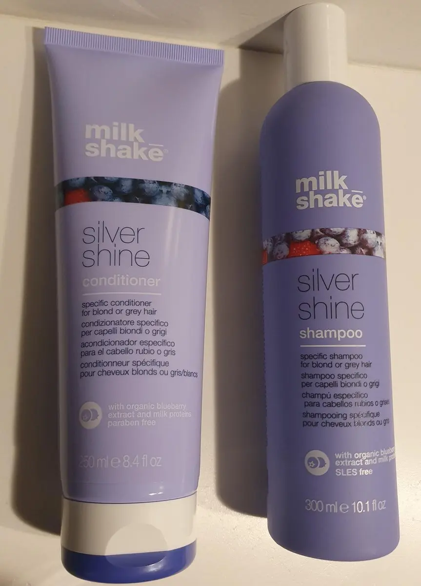 Milk Shake Silver Shine Shampoo & Conditioner 300ml