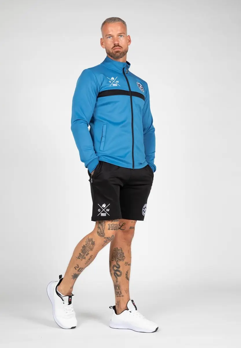 Gorilla Wear Vernon Trainingsjas - Blauw L