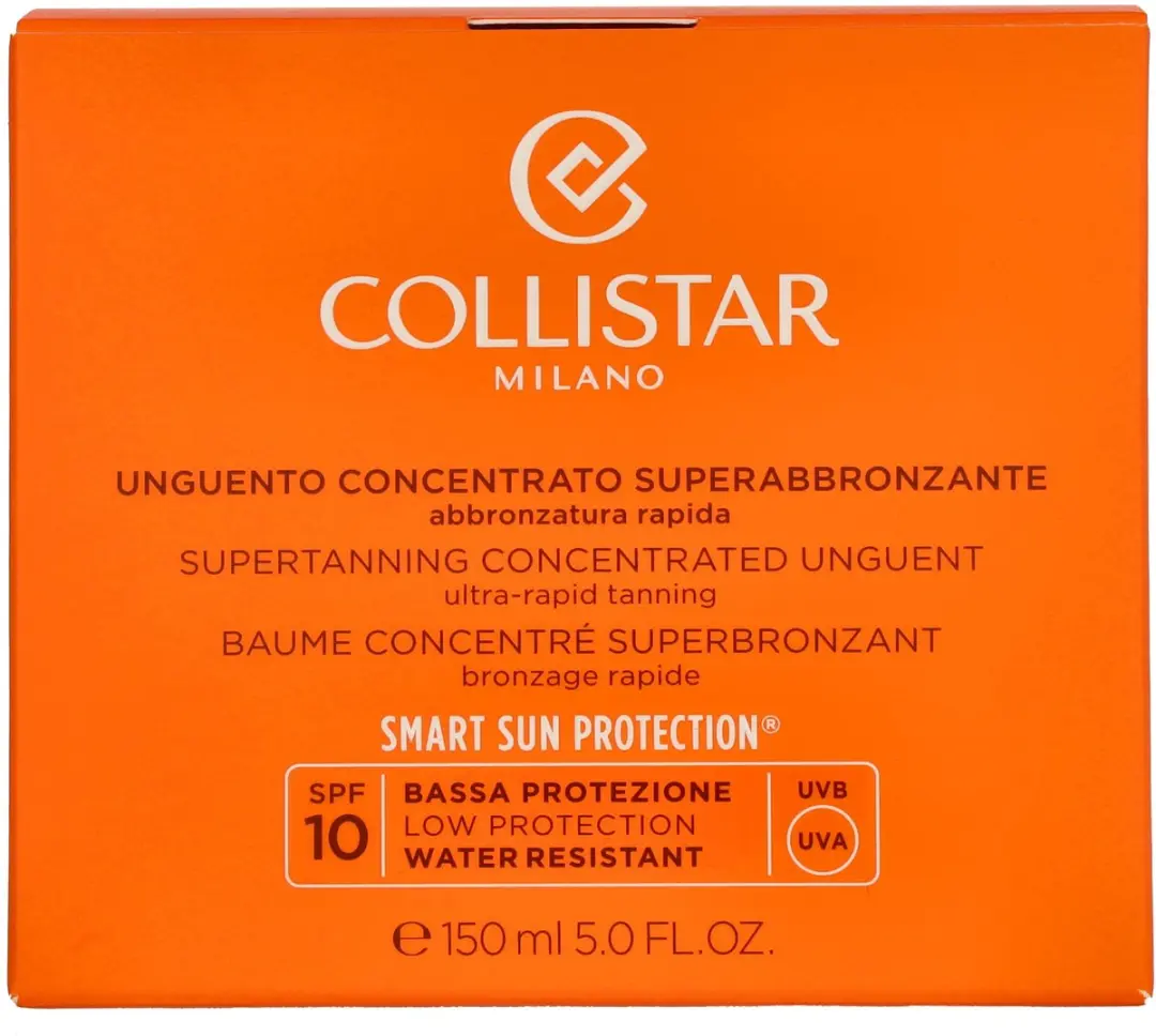 Collistar Sun Care Supertanning Concentrate SPF 10 Zonnecrème 150ml