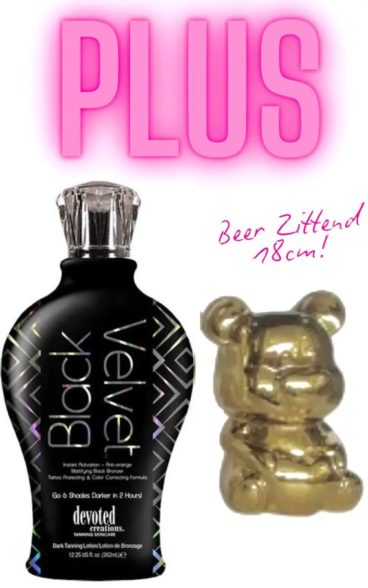 Devoted Creations Black Velvet PLUS Gezichts- en Lichaamsolie 360ml