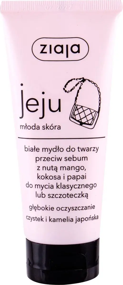 Ziaja Jeju White Face Soap Reinigingsgel 75ml