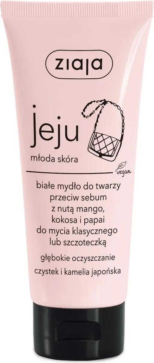 Ziaja Jeju White Face Soap Reinigingsgel 75ml