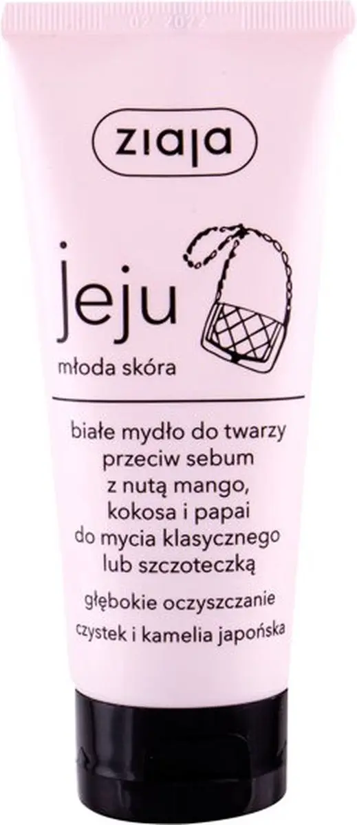 Ziaja Jeju White Face Soap Reinigingsgel 75ml