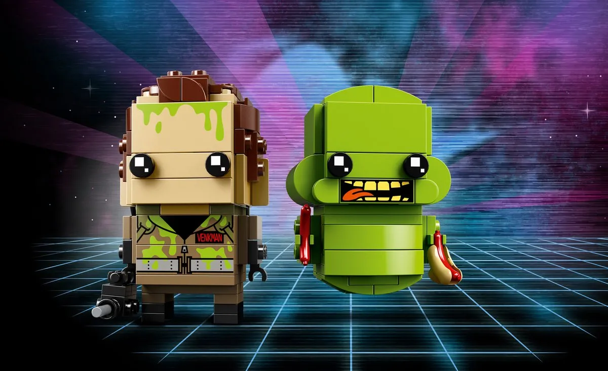 LEGO BrickHeadz 41622 Peter Venkman & Slimer - 228 Stukken