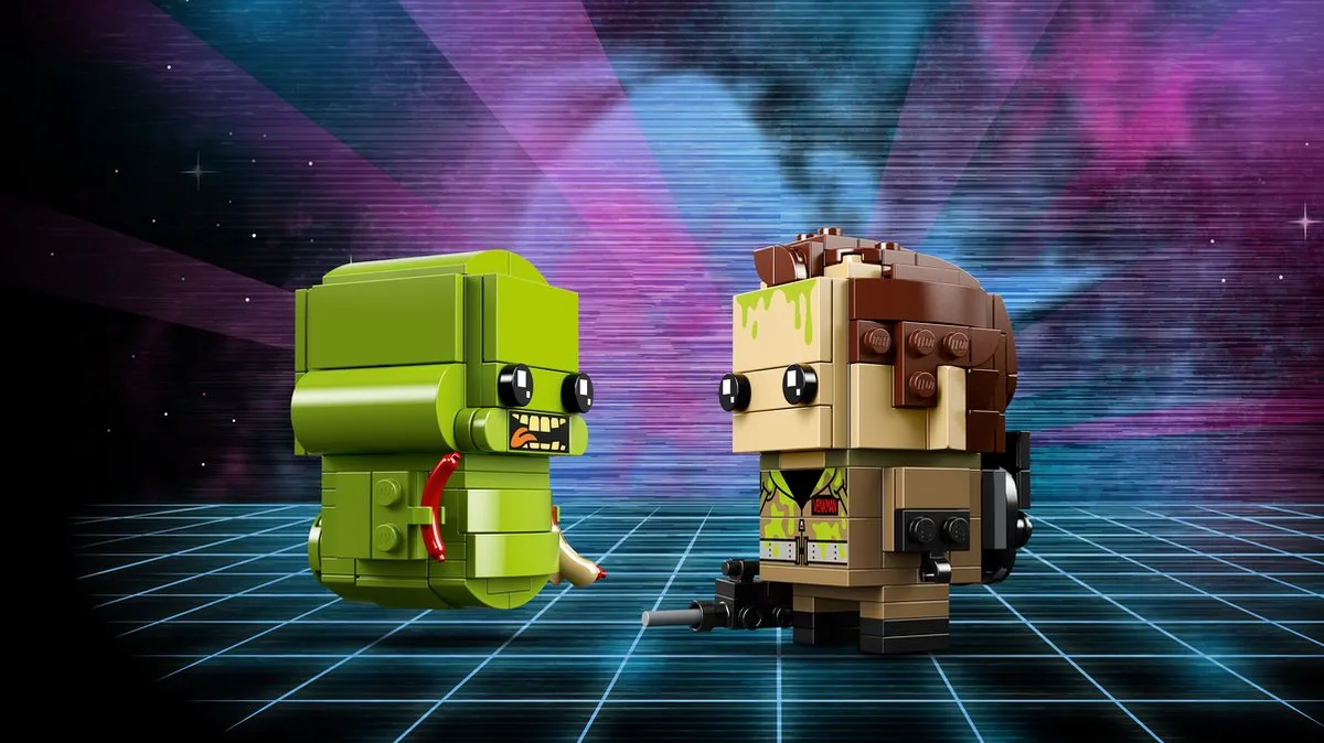 LEGO BrickHeadz 41622 Peter Venkman & Slimer - 228 Stukken