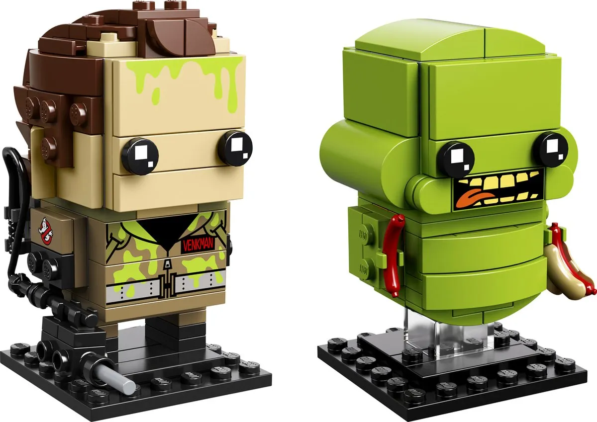 LEGO BrickHeadz 41622 Peter Venkman & Slimer - 228 Stukken