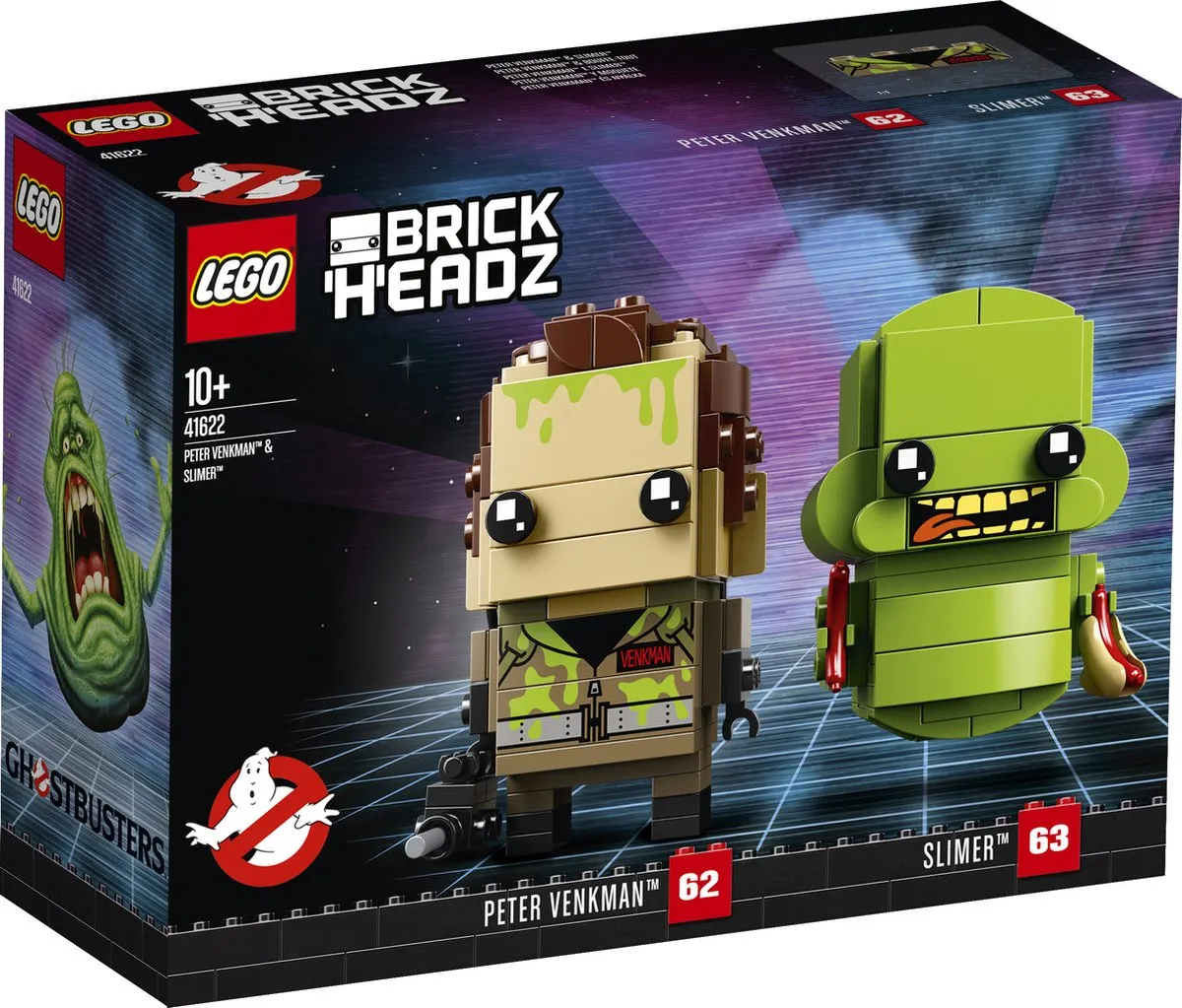 LEGO BrickHeadz 41622 Peter Venkman & Slimer