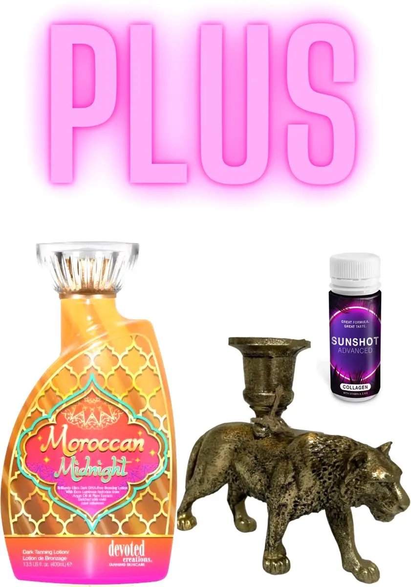 Devoted Creations Moroccan Midnight 400ml PLUS Collagen Sunshot 60ml