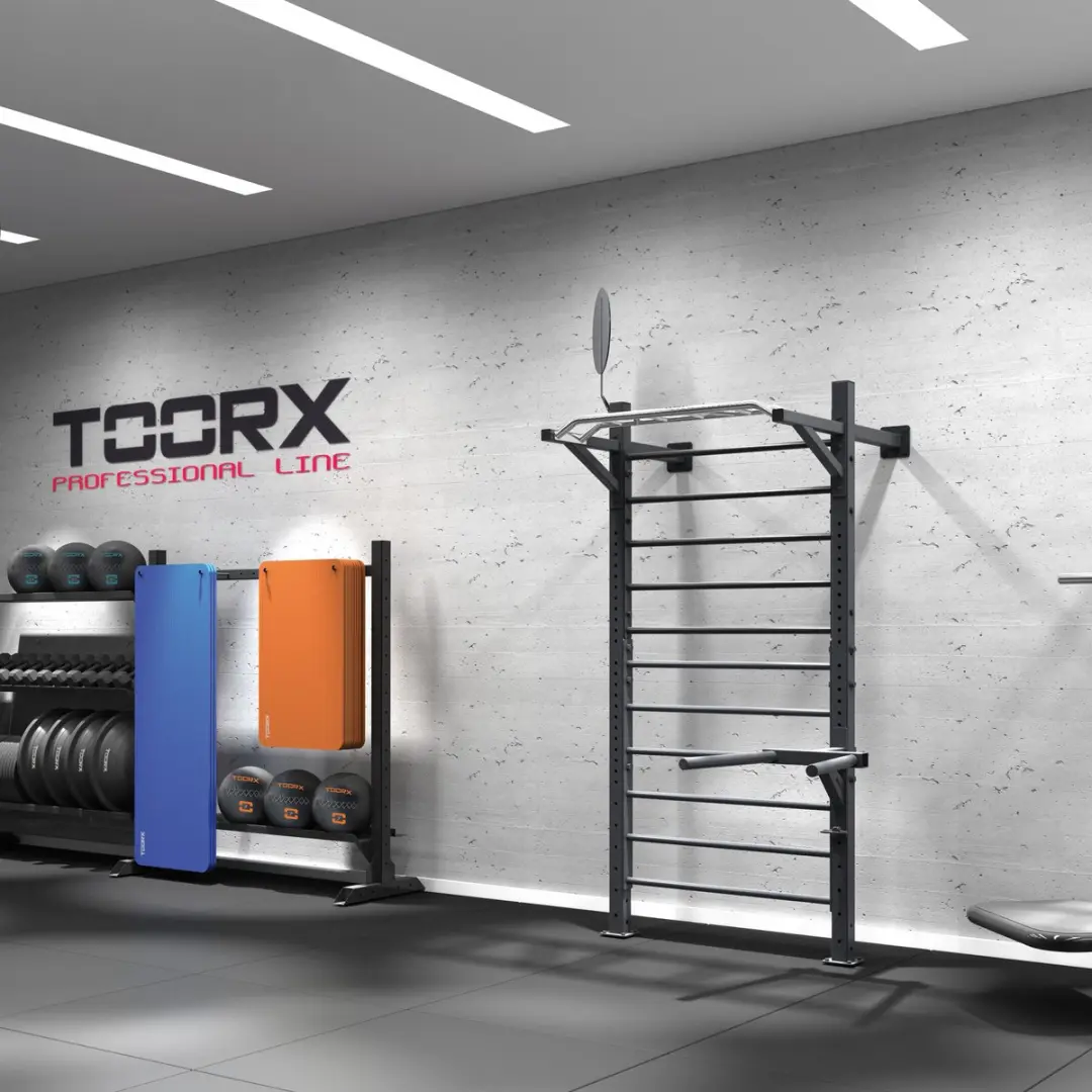 Toorx Professional LDX-5000 Wandrek - 14-delig - Zwart/Chroom