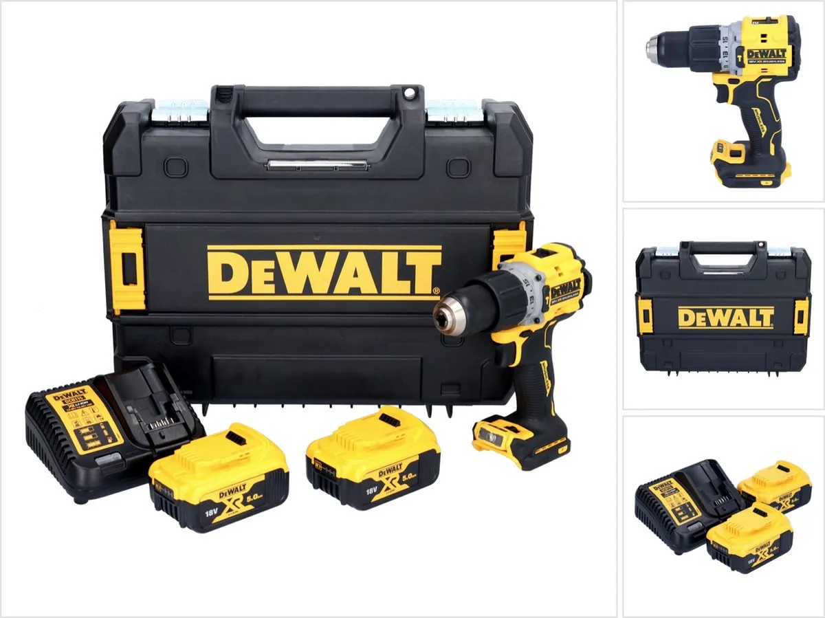 DeWalt DCD805P2T Klopboormachine 18V