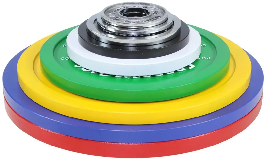 LifeMaxx Crossmaxx Halterschijven 50mm 2,5kg - Zwart
