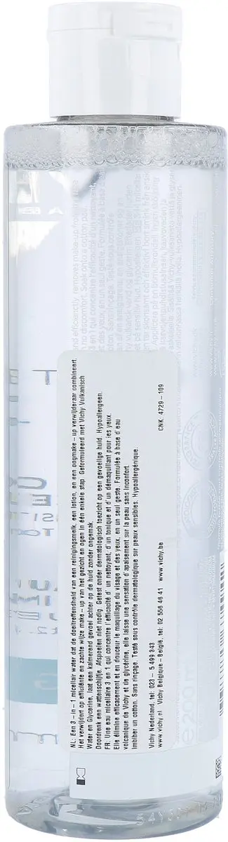 Vichy Pureté Thermale Micellair Mineraalwater 200ml