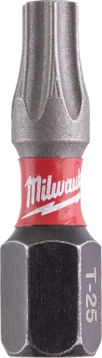 Milwaukee Shockwave TX25 Bit T25 - 2 Stuks