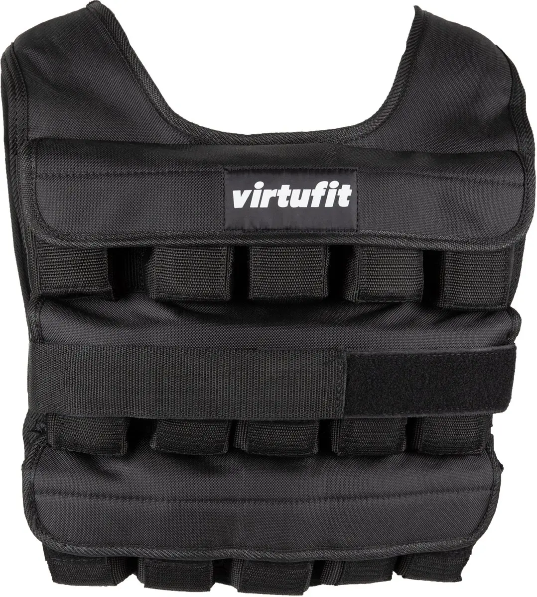 Virtufit Gewichtsvest Pro 30kg - Verstelbaar - Zwart - afbeelding 6 van 6