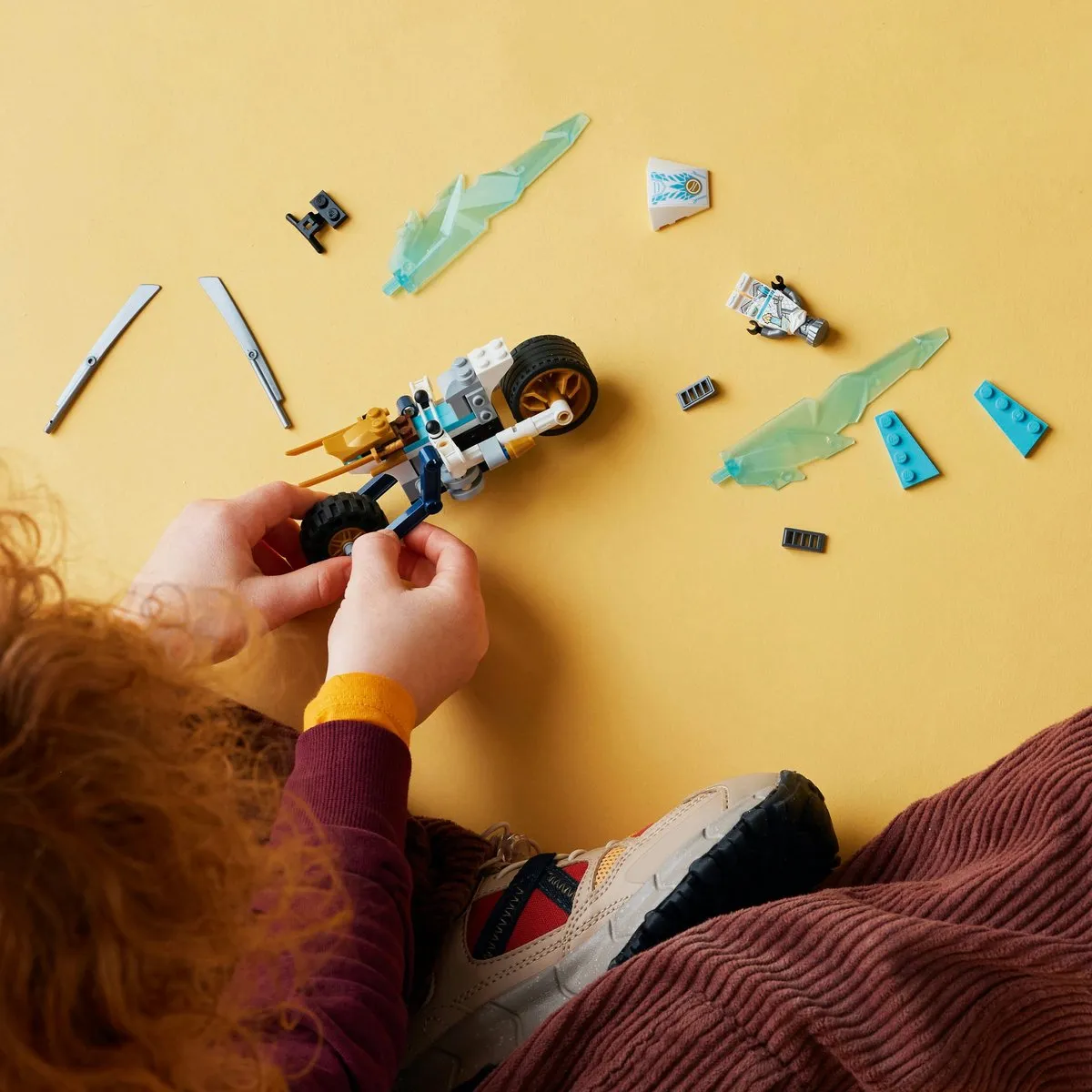 LEGO Ninjago Zane's IJsmotor 71816 - 84 Stukken - afbeelding 6 van 6