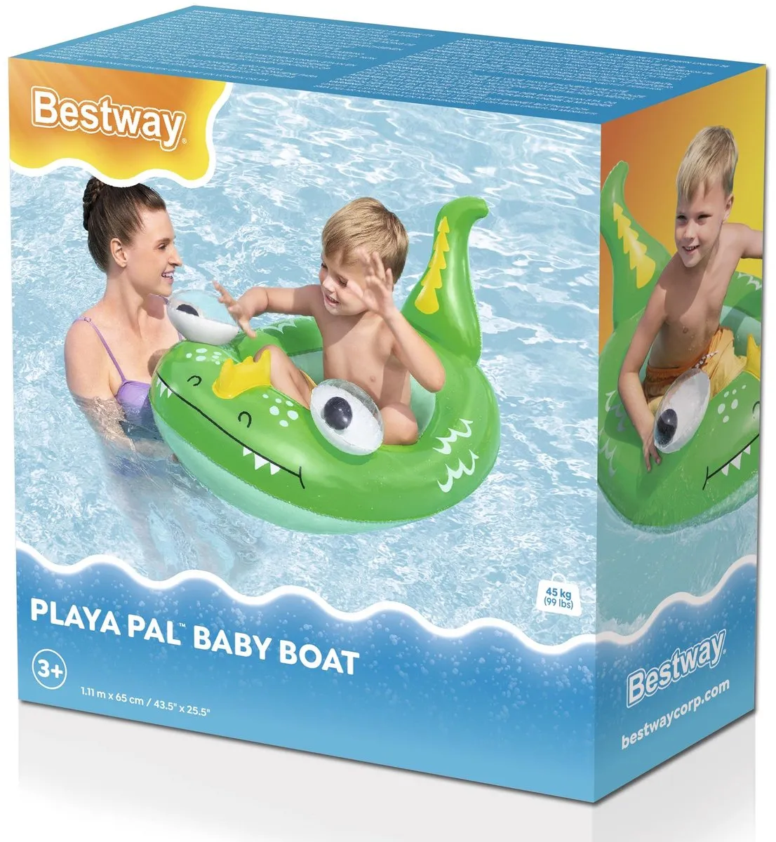 Bestway Buoy Buddy Baby Boat - Multicolor - afbeelding 5 van 6