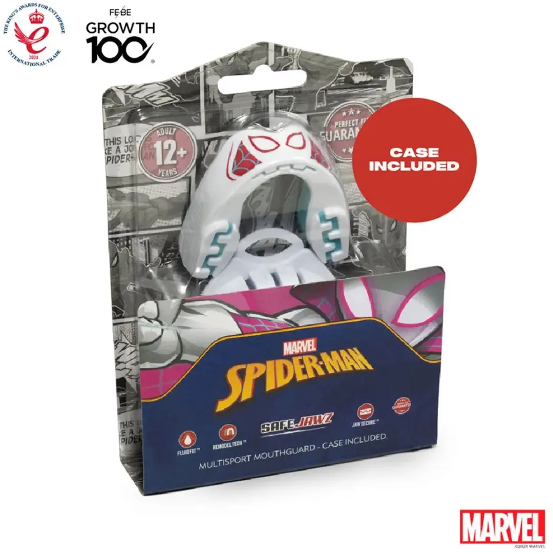 Safejawz Marvel Spider-Gwen Mouthguard - S - afbeelding 6 van 6