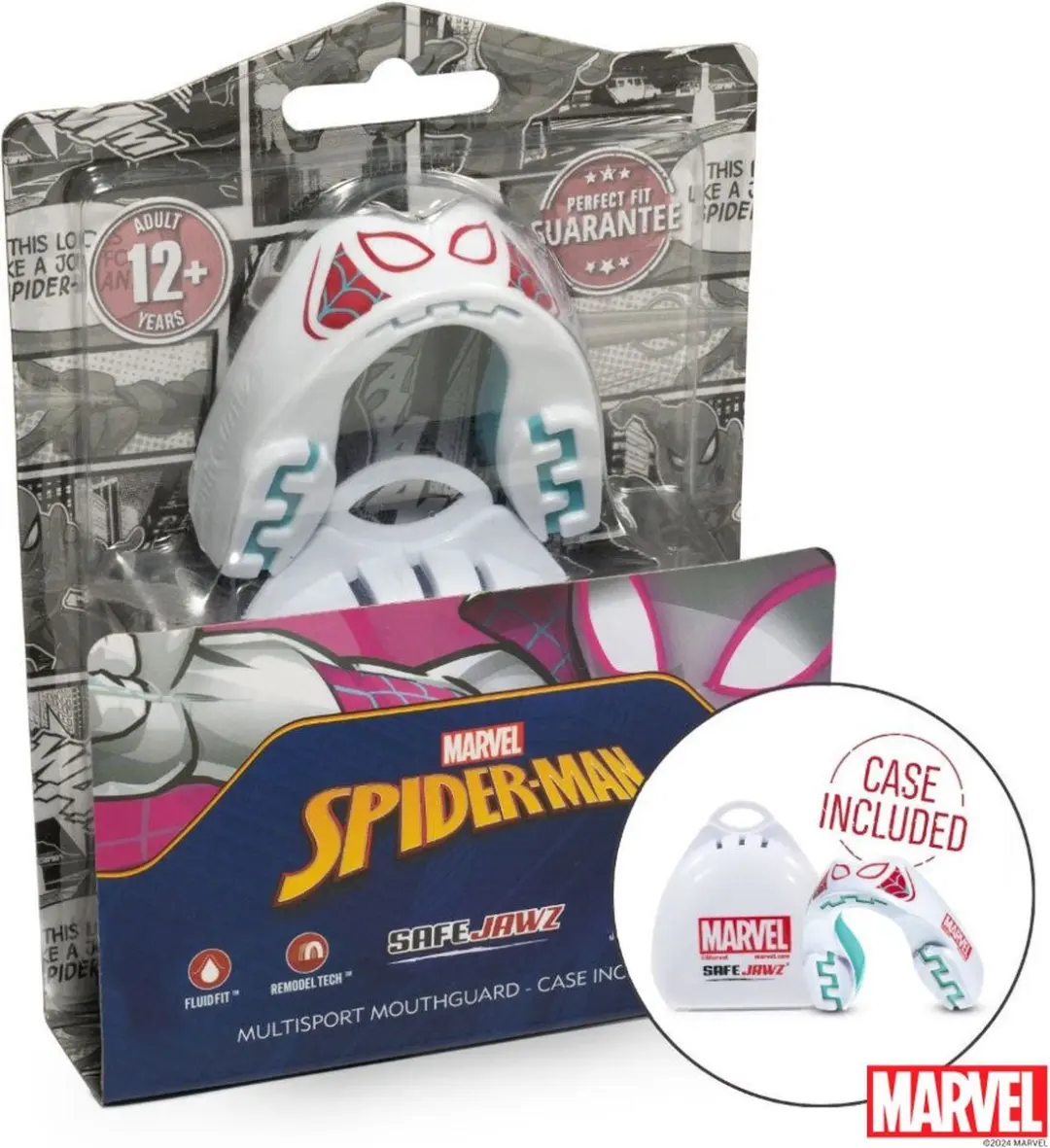 Safejawz Marvel Spider-Gwen Mouthguard - S