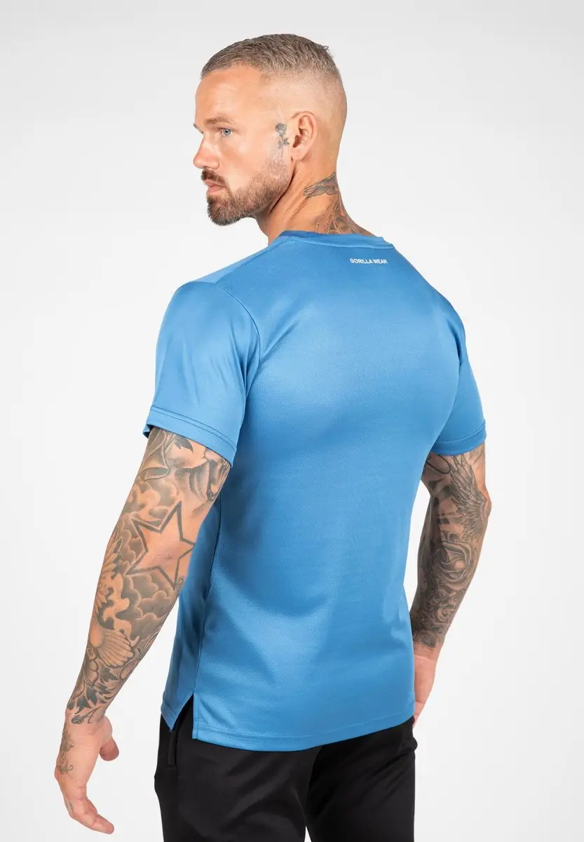 Gorilla Wear Vernon T-shirt - Blauw XL