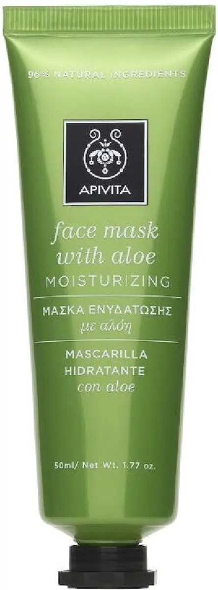 Apivita Face Mask Aloë Vera 50ml - Hydraterend