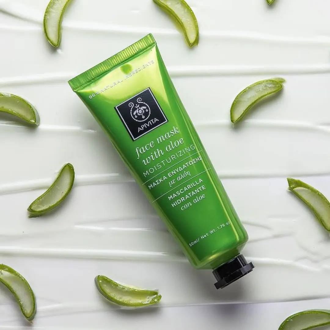 Apivita Face Mask Aloë Vera 50ml - Hydraterend