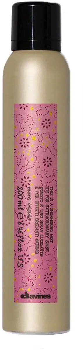 Davines More Inside Shimmering Mist - Roze/Goud - afbeelding 6 van 6